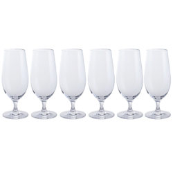 Dartington Crystal All Purpose Beer Glass, Set of 6